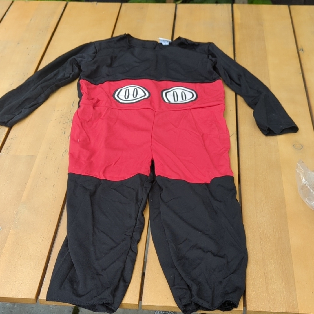 Disney Mickey Mouse Black Costume - Size 3-4 BNWOT